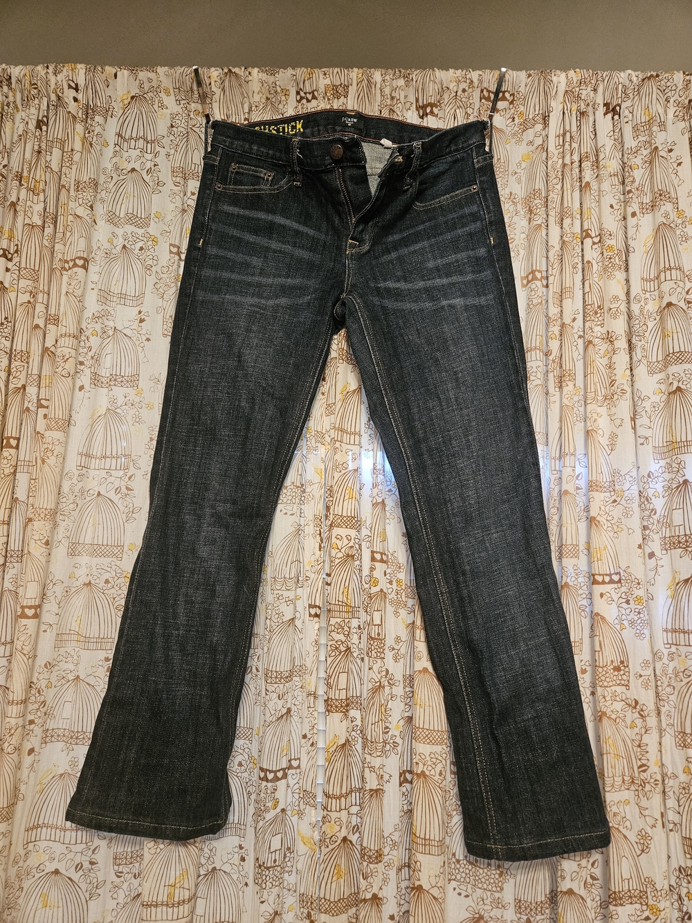 J Crew Womens Bootcut Jeans in Black